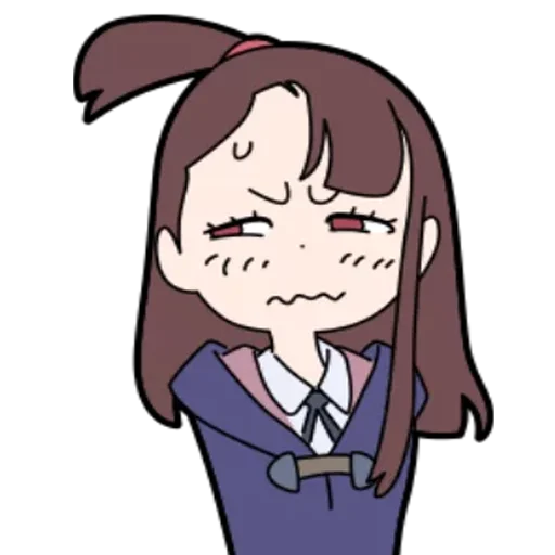 Sticker from the "Little Witch Academia" sticker pack