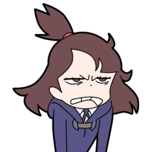 Sticker from the "Little Witch Academia" sticker pack