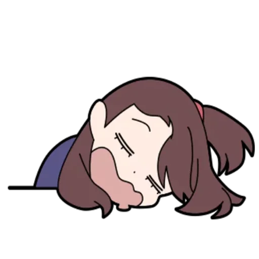 Sticker from the "Little Witch Academia" sticker pack