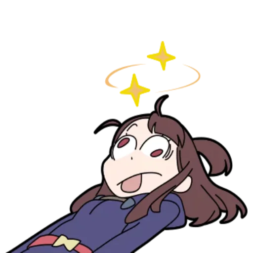 Sticker from the "Little Witch Academia" sticker pack