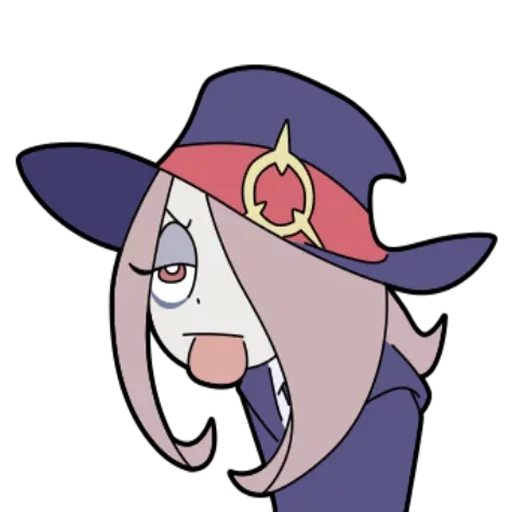 Sticker from the "Little Witch Academia" sticker pack