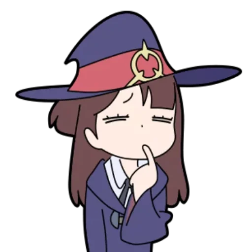 Sticker from the "Little Witch Academia" sticker pack