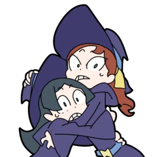 Sticker from the "Little Witch Academia" sticker pack