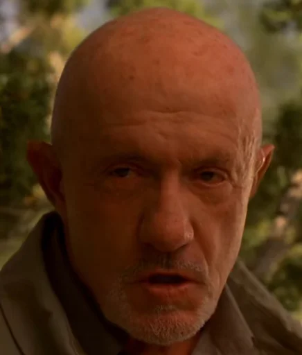 Sticker from the "Mike Ehrmantraut" sticker pack