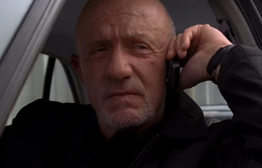 Sticker from the "Mike Ehrmantraut" sticker pack