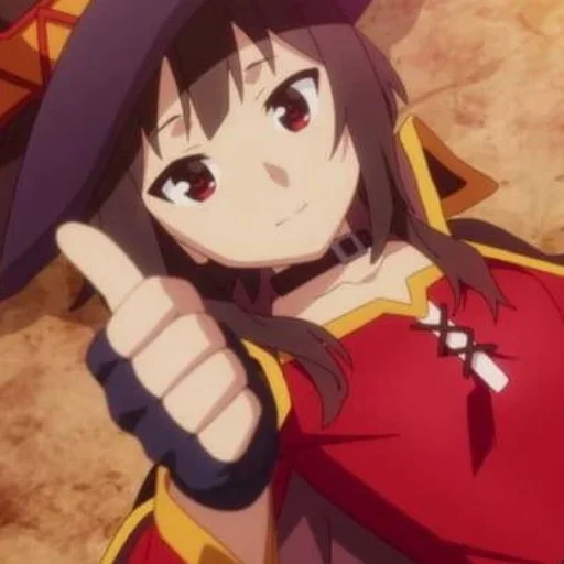 Sticker from the "Megumin" sticker pack