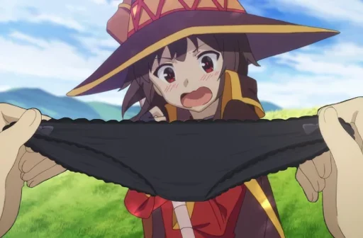 Стикер из набора "Megumin"