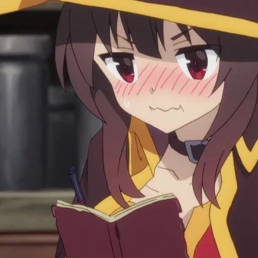 Стикер из набора "Megumin"