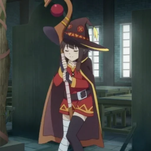 Стикер из набора "Megumin"