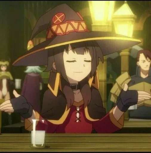 Стикер из набора "Megumin"