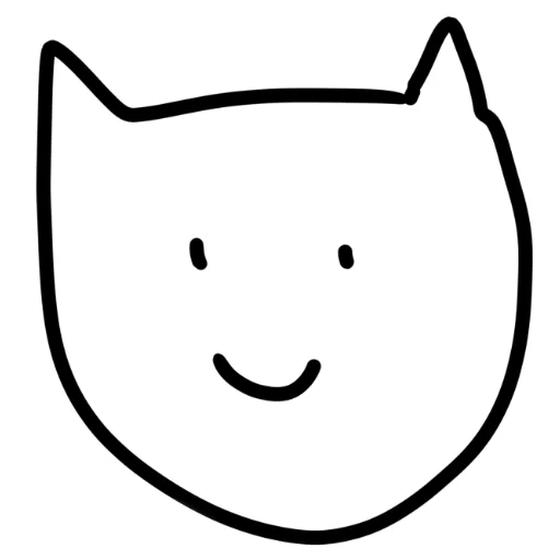 Sticker from the "котік" sticker pack