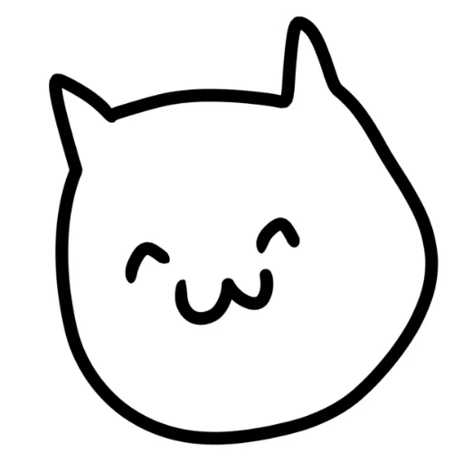 Sticker from the "котік" sticker pack