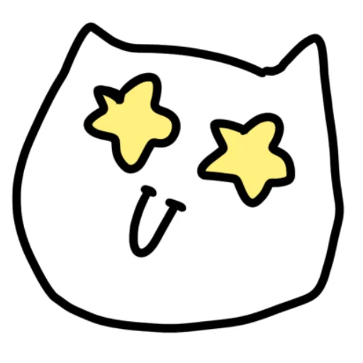 Sticker from the "котік" sticker pack