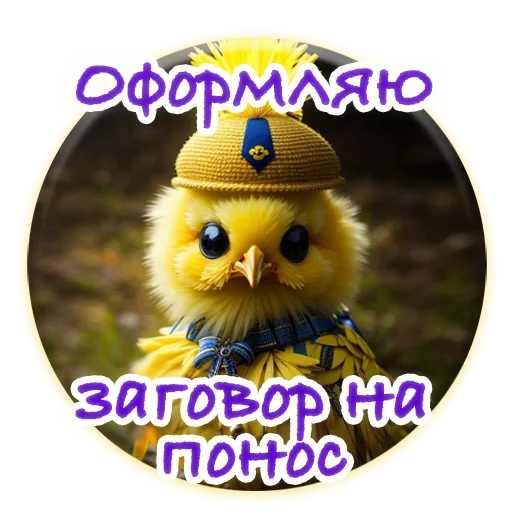 Sticker from the "Crazy Chicken!" sticker pack