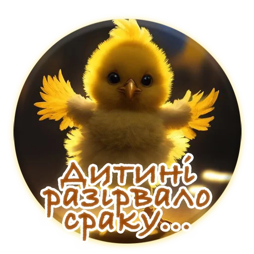 Стикер из набора "Crazy Chicken!"