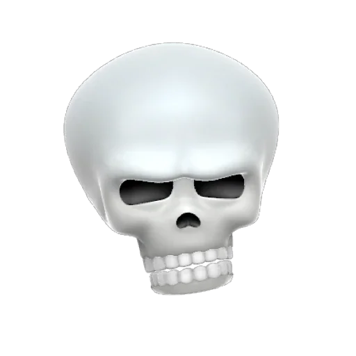 Sticker from the "SKULL MEMOJI" sticker pack