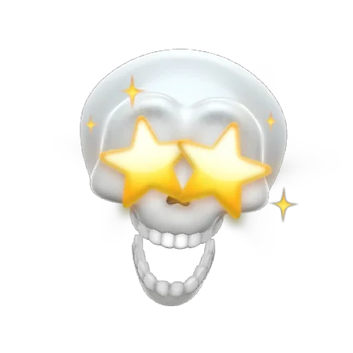 Sticker from the "SKULL MEMOJI" sticker pack