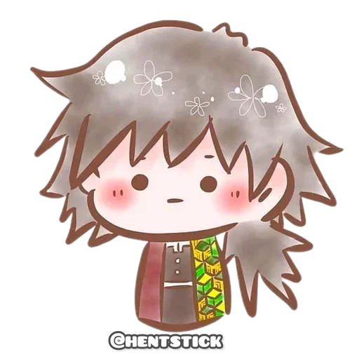 Sticker from the "Chibi Stick" sticker pack