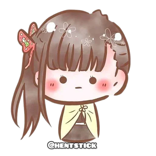 Sticker from the "Chibi Stick" sticker pack