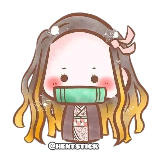 Sticker from the "Chibi Stick" sticker pack