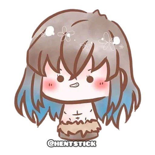 Sticker from the "Chibi Stick" sticker pack