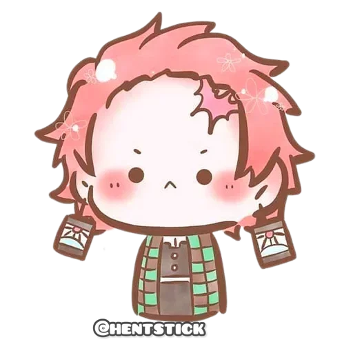 Sticker from the "Chibi Stick" sticker pack