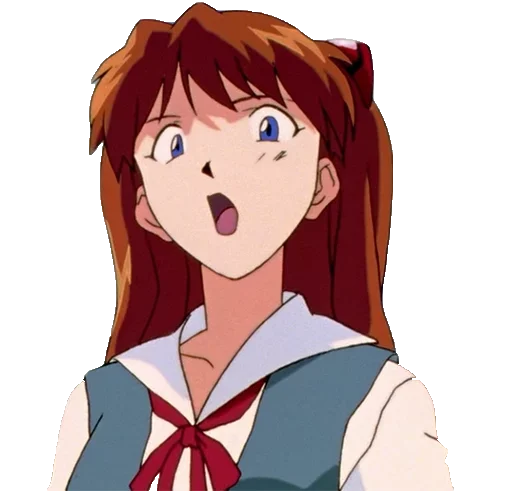 Sticker from the "A lot of Asuka (Evangelion)" sticker pack