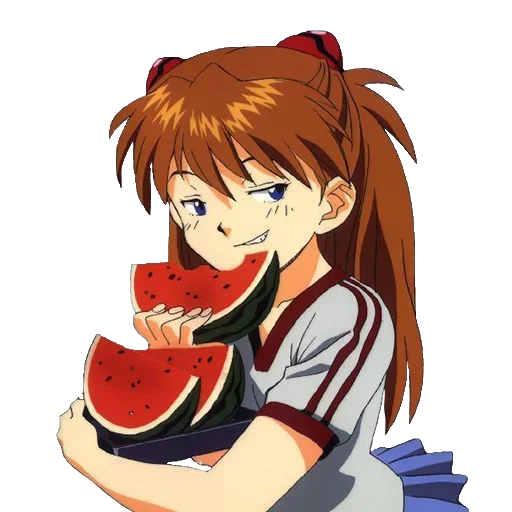 Sticker from the "A lot of Asuka (Evangelion)" sticker pack