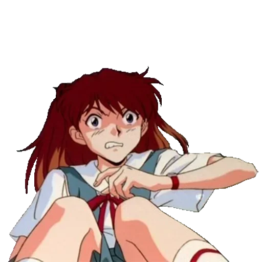 Sticker from the "A lot of Asuka (Evangelion)" sticker pack