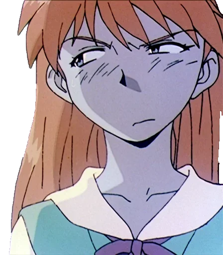 Sticker from the "A lot of Asuka (Evangelion)" sticker pack