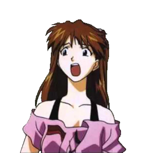 Sticker from the "A lot of Asuka (Evangelion)" sticker pack