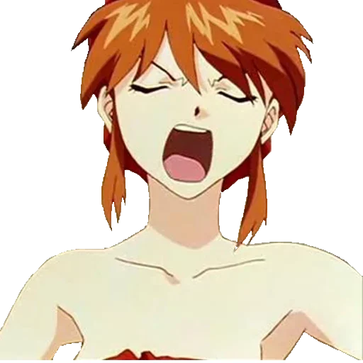 Sticker from the "A lot of Asuka (Evangelion)" sticker pack