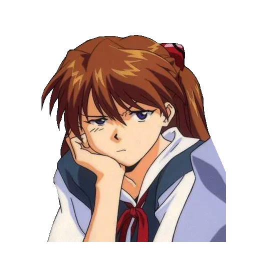 Sticker from the "A lot of Asuka (Evangelion)" sticker pack