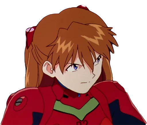 Sticker from the "A lot of Asuka (Evangelion)" sticker pack