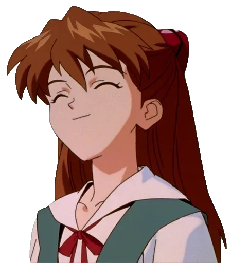 Sticker from the "A lot of Asuka (Evangelion)" sticker pack