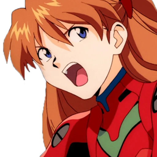 Sticker from the "A lot of Asuka (Evangelion)" sticker pack