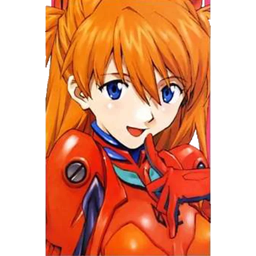 Sticker from the "A lot of Asuka (Evangelion)" sticker pack