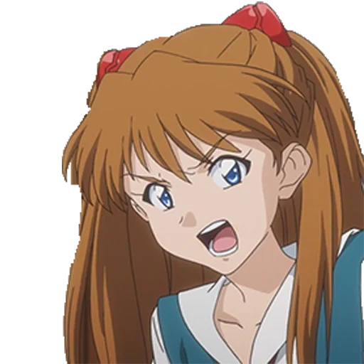 Sticker from the "A lot of Asuka (Evangelion)" sticker pack