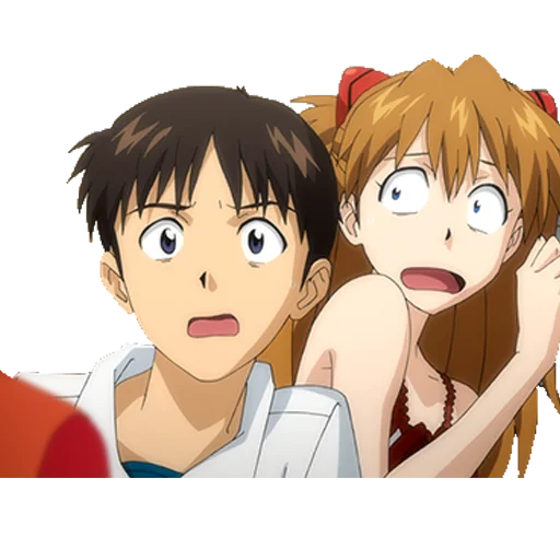 Sticker from the "A lot of Asuka (Evangelion)" sticker pack