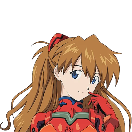 Sticker from the "A lot of Asuka (Evangelion)" sticker pack