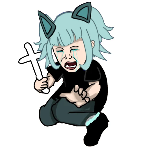 Sticker from the "Lil Mento | Лил Менто" sticker pack