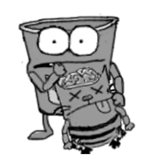 Sticker from the "upyachka kote" sticker pack