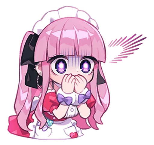 Sticker from the "Cute Maid" sticker pack