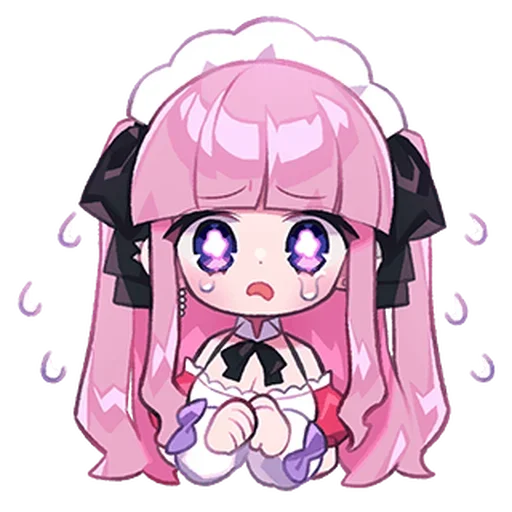 Sticker from the "Cute Maid" sticker pack