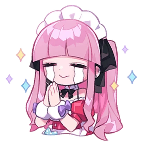 Sticker from the "Cute Maid" sticker pack