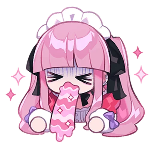 Sticker from the "Cute Maid" sticker pack