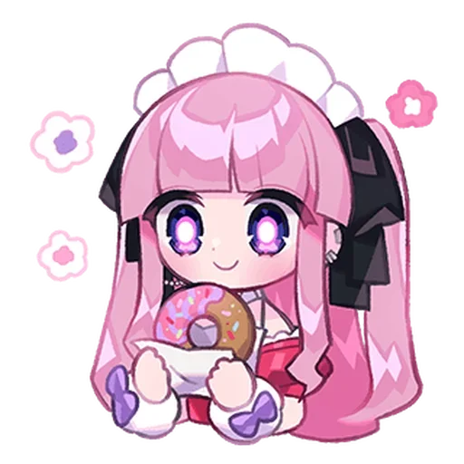 Sticker from the "Cute Maid" sticker pack