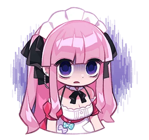 Sticker from the "Cute Maid" sticker pack