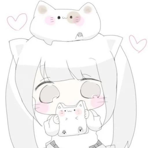 Sticker from the "Cute Maid" sticker pack