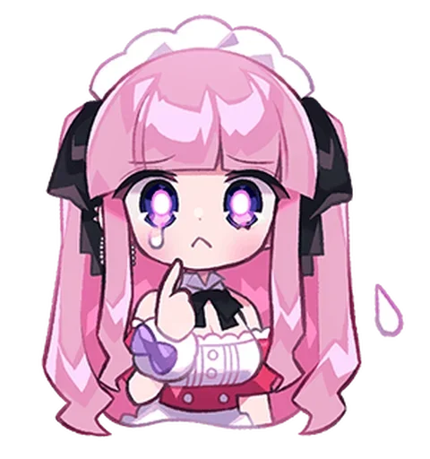 Sticker from the "Cute Maid" sticker pack